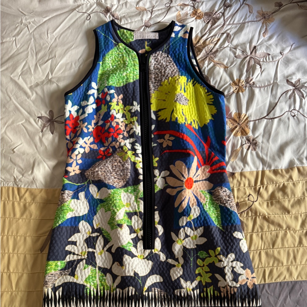 Peter Pilotto funky mini dress🩵💛❤️